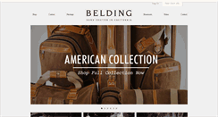 Desktop Screenshot of beldingusa.com